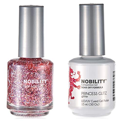 Lechat Nobility ‚Äì Gel Polish & Nail Lacquer Set (Glitter Collection) (Princess Glitz (NBCS071))