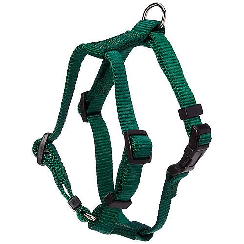 OmniPet Kwik Klip Adjustable Nylon Pet Harness, Green, Medium