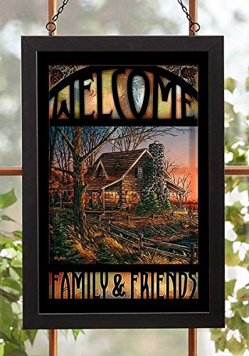 Wild Wings(MN) Comforts of Home Stained Glass Art by Terry Redlin