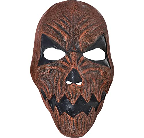 Amscan 8402086 Diabolic Pumpkin Head Mask - One Size