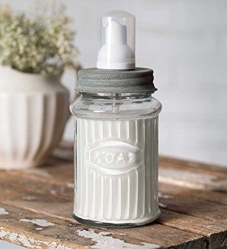 CTW Home Collection Hoosier Foaming Soap Dispenser Barn Roof Lid