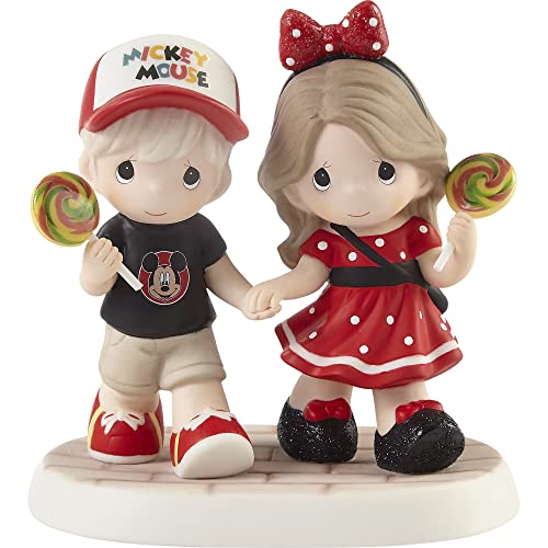 Precious Moments Disney Fans Couple Figurine