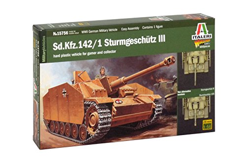 MRC Italeri 15756 1/56 Sd.Kfz.142 Sturmgeschutz III Tank (Wargames)