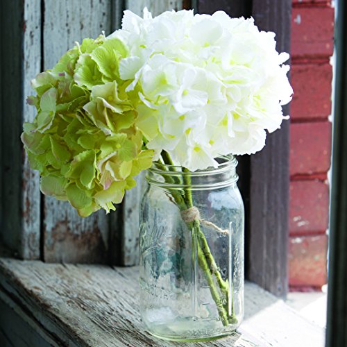 Park Hill Collection Cream and Green Hydrangea Bundle
