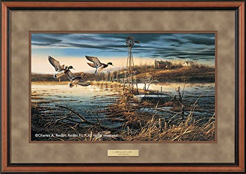 Wild Wings(MN) Spring Run - Off - Mallards Framed Encore Print by Terry Redlin