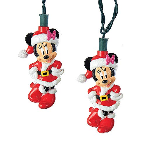 Kurt Adler Battery-Operated 6-Light Minnie Mouse LED Light Set