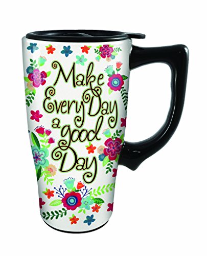Spoontiques Make Every Day a Good Day Travel Mug, Multicolor