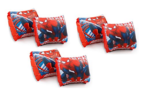 UPD Disney 3-Pack Marvel Spider-Man Swimming Pool Inflatable Arm Floats Floaties