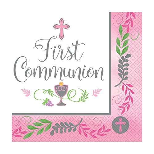 Amscan Communion Day Girl Luncheon Napkins