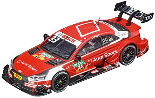 Carrera Evolution 1: 32 Scale Analog Slot Car Racing Vehicle - 27601 Audi RS 5 DTM R. Rast #33