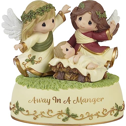 Precious Moments 231403 ‚Äö√Ñ√∫Away in A Manger‚Äö√Ñ√π Resin Musical