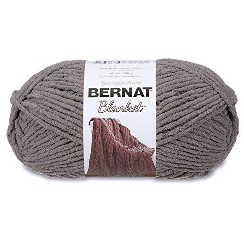 Spinrite Yarns (CA) Bernat Blanket Yarn, Dark Grey