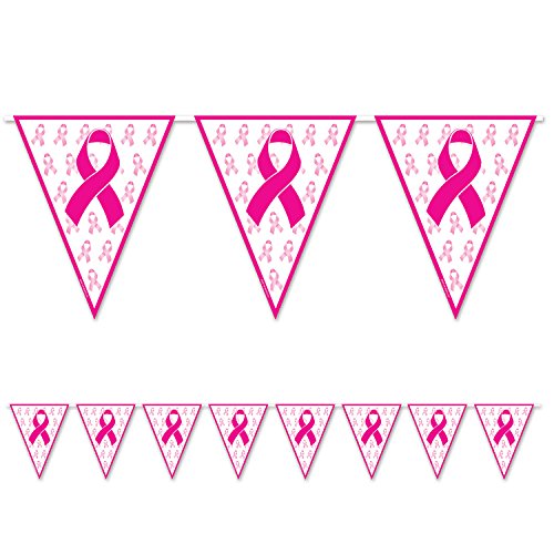 Beistle Ribbon Pennant Banner, 11" x 12&