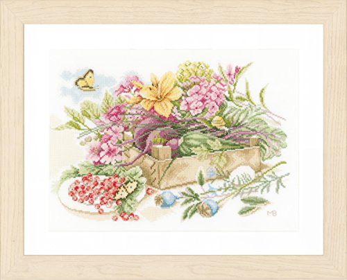 Vervaco Lanarte In The Garden Cross Stitch Kit