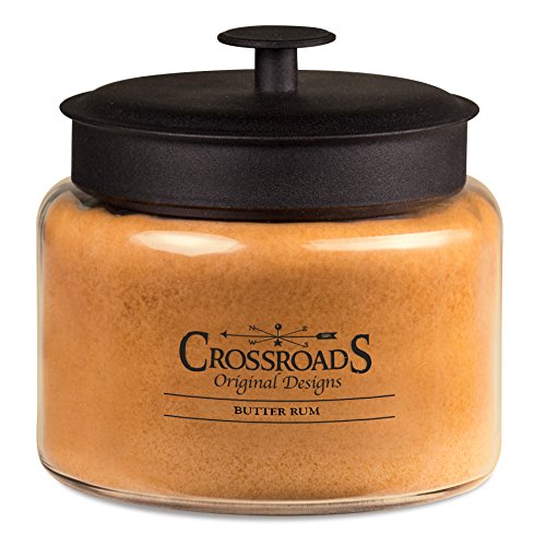 CrossroadsCrossroads Butter Rum Scented 4-Wick Candle, 64 Ounce