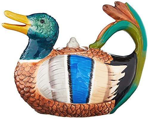 Blue Sky Clayworks Clayworks Mallard Duck Teapot