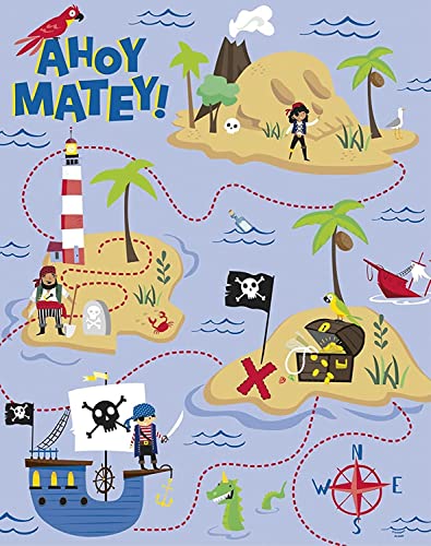 Unique Industries "Ahoy Matey!" Pirate Party Game - 1 Pc