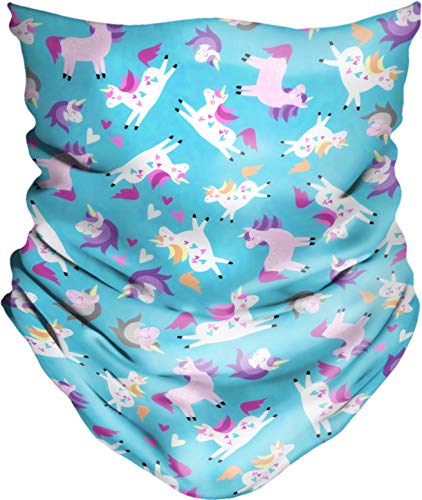 Spoontiques 20090 Youth Gaiter Face Cover (Unicorn)