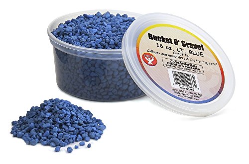 Hygloss Products, Inc Craft Rocks Mini Stones for Art Projects-Bucket O&