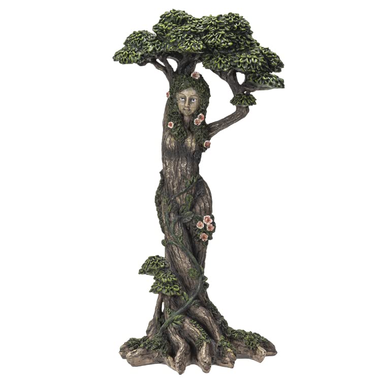 Pacific Trading Giftware Tree Ent Lady Figurine, 12-Inch Height