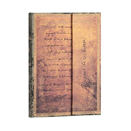 Paperblanks Hardcover Journal Cervantes, Letter to The King | Lined | Midi (130 ‚àö√≥ 180 mm)
