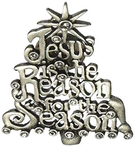 Cathedral Art CP810 Jesus is The Reason Decorative Pin, 1-3/4-Inch