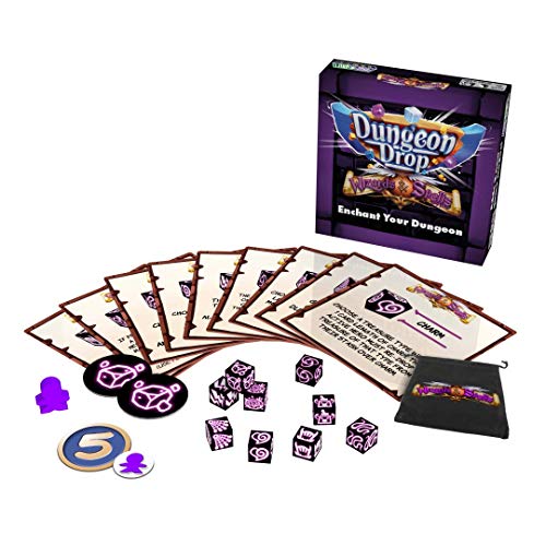 Phase Shift Games Dungeon Drop: Wizards & Spells, Multicolor