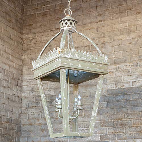 Park Hill Collection ELH90553 Light Fixture Parisian Lantern, 40-inch Height