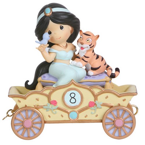 Precious Moments, Disney Showcase Collection,  Eight Is Great!, Disney Birthday Parade, Age 8, Resin Figurine, 114425