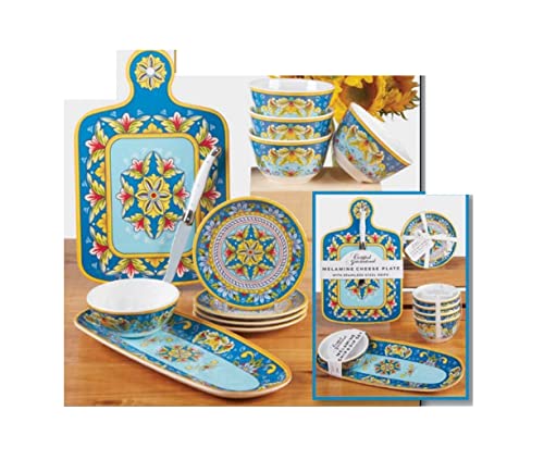 Certified International Palermo Dip Bowl Set, 4-inch Diameter, Set of 4, For Everyday Use, Kitchen Accessories, Party Celebration