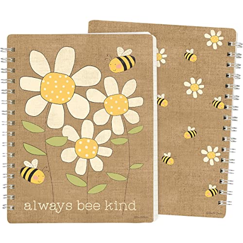 Primitives By Kathy 112134 Always Bee Kind Spiral Notebook, 7.50-inch Height