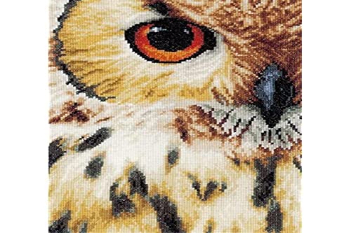 Vervaco Lanarte Counted Cross Stitch kit Owl