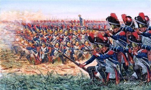 MRC Italeri Napoleonic War French Grenadiers 50 1/72 6072S