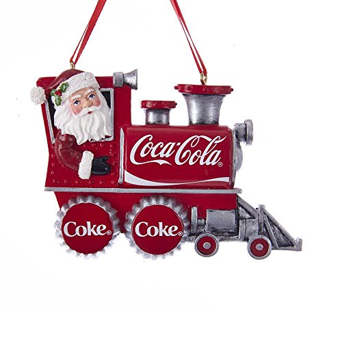 Kurt Adler Coca-Cola Santa Train Ornament