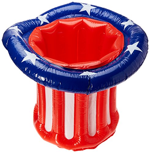 Beistle 57893 inflatable Patriotic Hat Cooler, 27 by 18-Inch