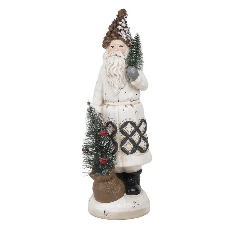 Blossom Bucket Santa with Trees