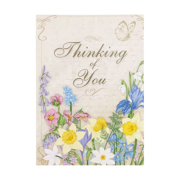 Divinity Boutique Single Cards - Thinking of You - In Touch Philippians 4:6