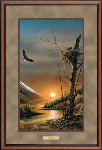 Wild Wings(MN) Flying Free Framed Pinnacle Print by Terry Redlin