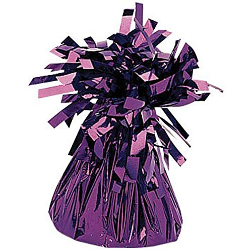Amscan Foil Balloon Weight, 6 oz, Purple