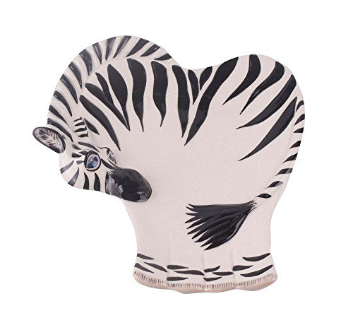 Blue Sky Clayworks Clayworks 6"X7"X1.25" Zebra Spoon Rest