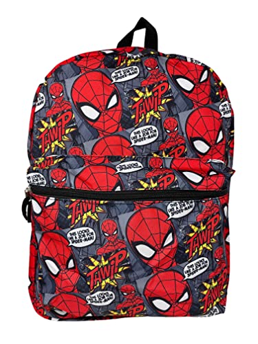 UPD Spiderman 16 inches Allover Print Large Backpack- VERP