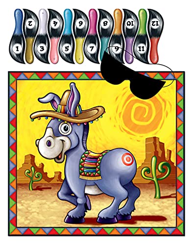 Beistle Donkey Game (mask & 12 tails included) Party Accessory (1 count) (1/Pkg)