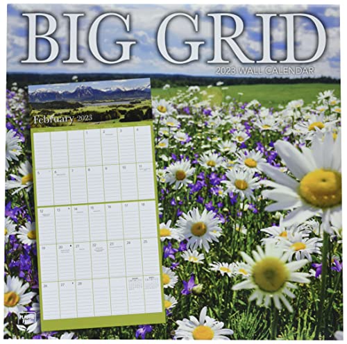 LANG TURNER PHOTOGRAPHIC Big Grid Calendar 12X12 Photo Wall Calendar (23998940079)