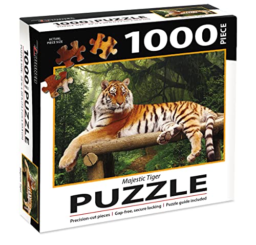 LANG Turner Photographic Majestic Tiger Puzzle - 1000 PC (8410514), Multicolor