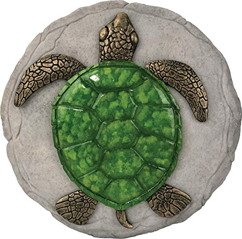 Spoontiques 13223 Turtle Stepping Stone, Green