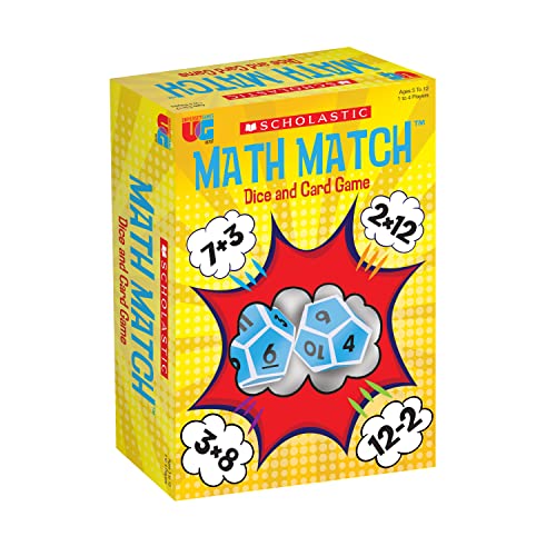 University Games Scholastic Math Match Tin
