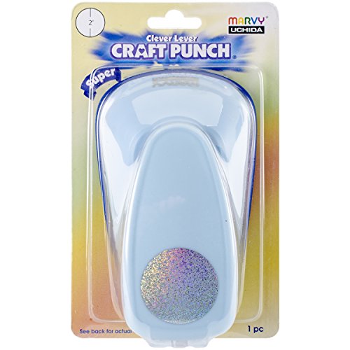 Uchida Clever Lever Super Jumbo Craft Punch-Circle