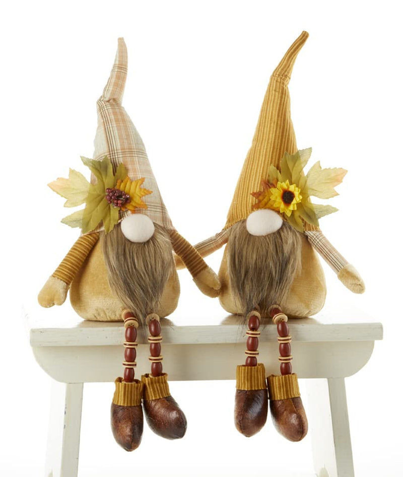 Delton Bead Leg Harvest Gnome, 2 Assortment