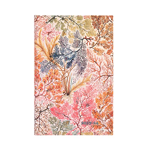 Paperblanks 2024 Anemone 18-Month Maxi 208 Pg Vertical Week-At-A-Time William Kilburn