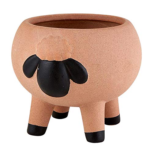 Creative Brands 47th & Main Animal Planter/Pot, Large, Sheep